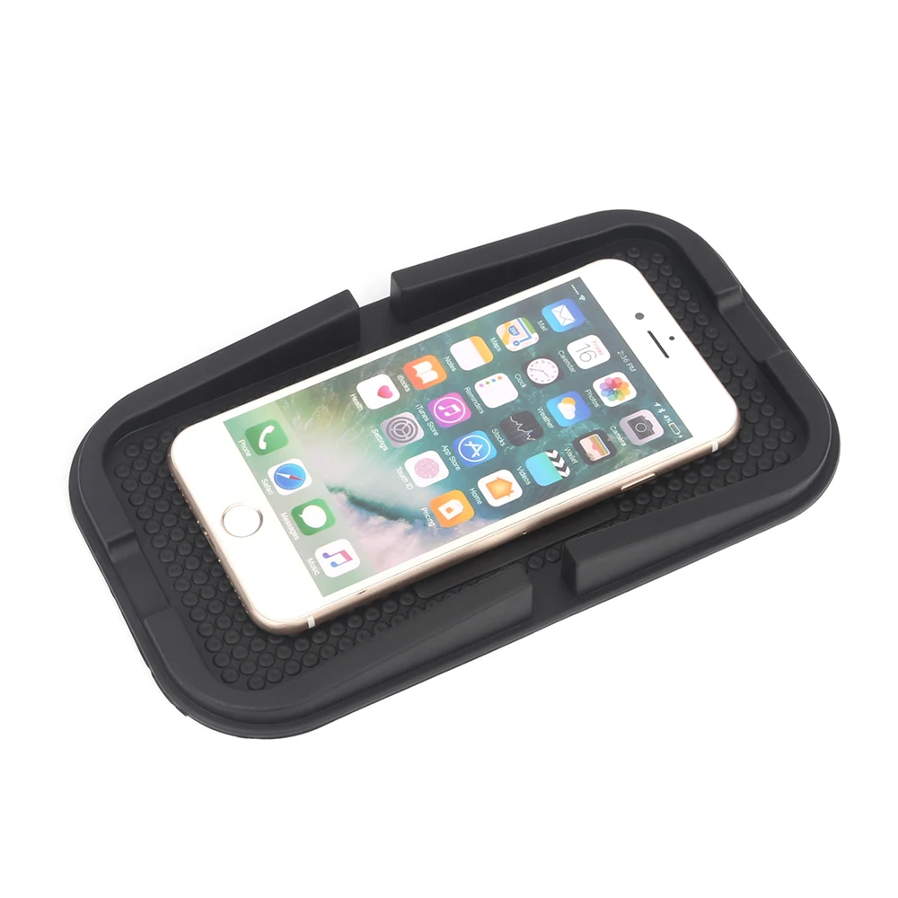 1 PC Mutifunctional Non-Slip Silicone Phone Holder Anti-skid Sticky Mat Car Interior Goods Organizer Auto Accessories