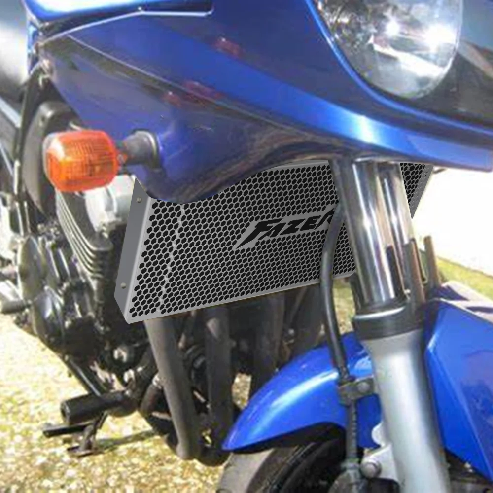 FZS 600 FAZER S Motorcycle Parts CNC Radiator Guard Grille Cover Protector For YAMAHA FZS600 FAZER 1998 1999 2000 2001 2002-2004