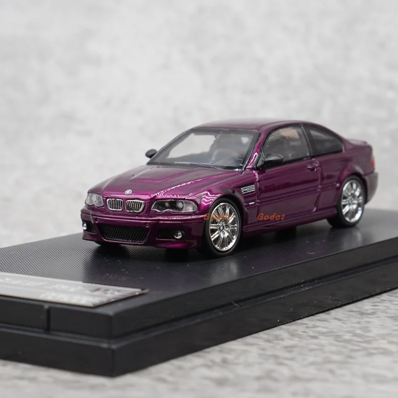 新入荷 Sw Sh 1:64 BMW M3 E46 合金製ミニカー ミニチュアダイキャスト BMW オーナメント カスタム玩具 子供向けギフト