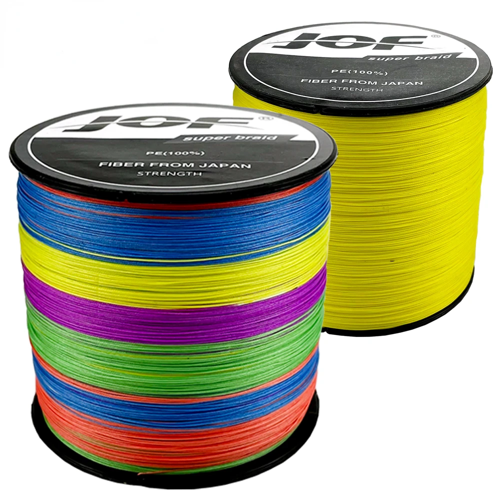 300M 4 Colors Braided PE Fishing Line 12 Strands Multifilament Durable Main Wire Super Power 25/30/39/50/65/77/92/120LB Pesca