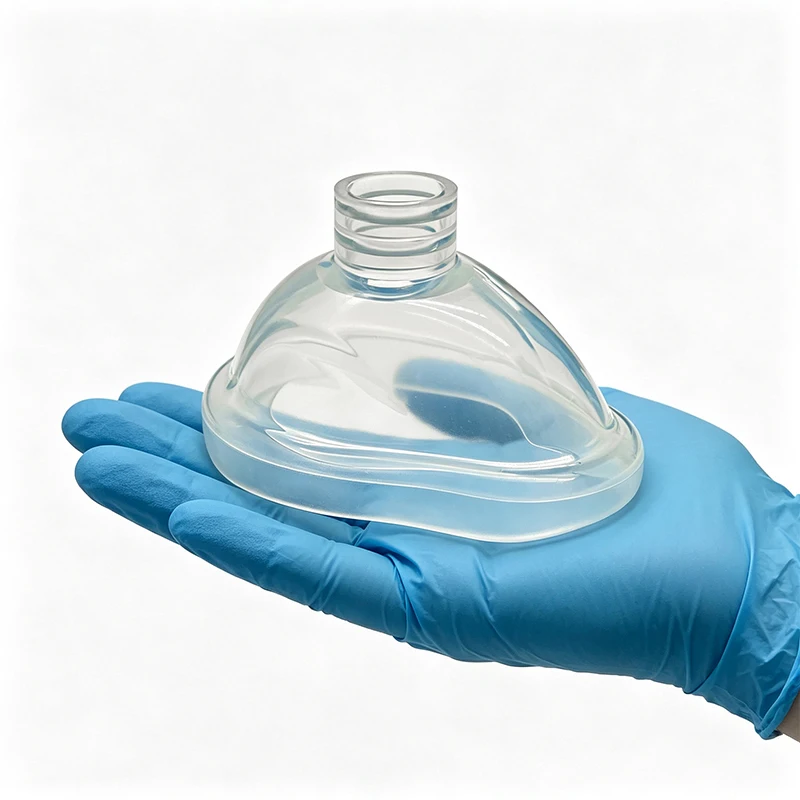 KranVer 1PC/5PCS/6PCS First Aid Training Mask Reusable Silicone Anesthesia Mask Resuscitate Mask For Adult Child Infant