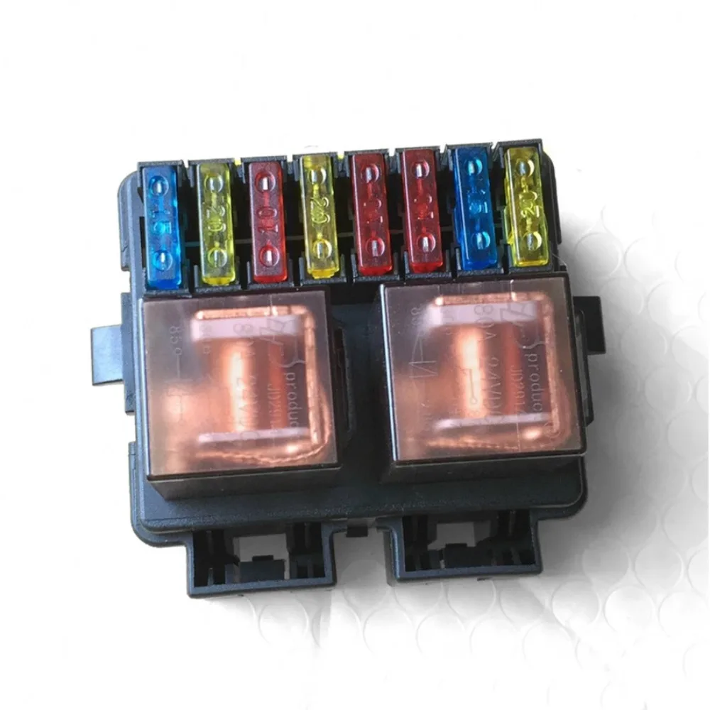 12V 2 Way Circuit Relay Blade Fuse Box Car Boat Auto Automotive Holder Kits 12v Estandar 3 Amp