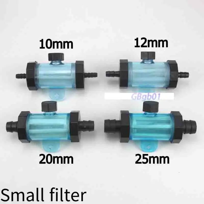 Hose Filter Inline Water Filter Sediment Strainer with Connector for Garden Irrigation Aquarium Cooling 8mm 10mm 12mm-32mm