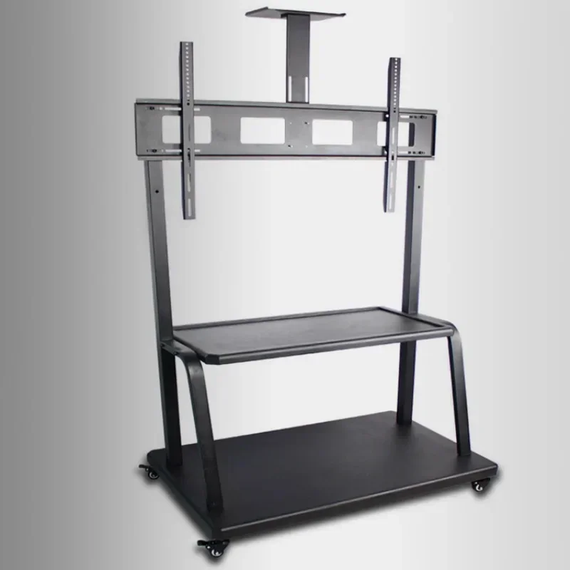 32-100 inch LCD TV mobile floor bracket hanger vertical mobile frame cart display stand
