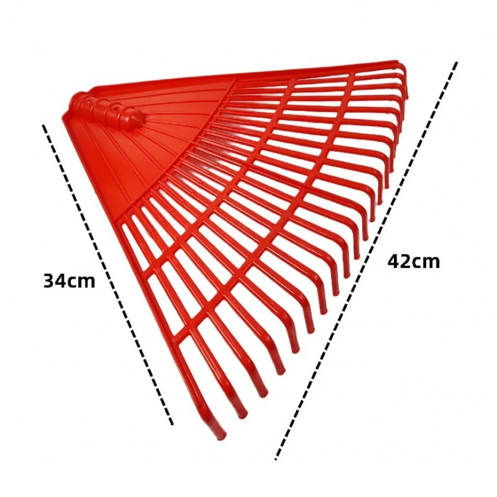 Garden Leaf Rake Head Versatile Easily Install Gardening Leaf Removal Tool