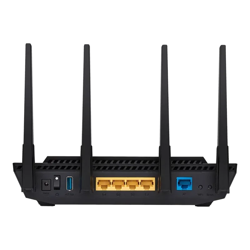 ASUS RT-AX58U RT-AX3000 802.11AX WiFi 6 Dual-Band Router, MU-MIMO, OFDMA, AiMesh WiFi System, AiProtection Pro Network Security