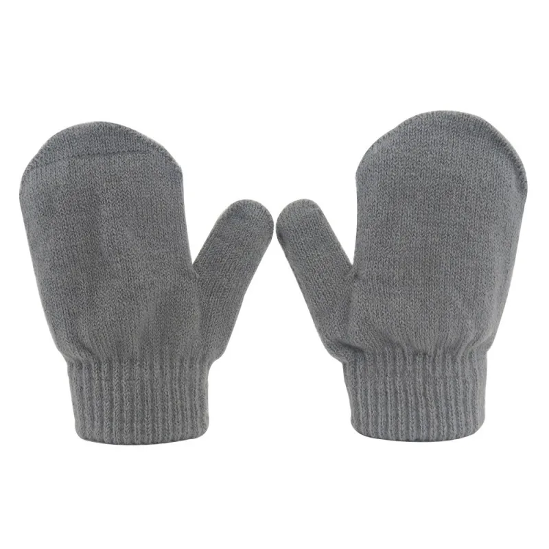 Jlong طفلة بنين محبوك طفل القفازات قبعة الوليد الطفل لينة قبعة طقم قفازات الرضع قبعة صوفية لفصل الشتاء القفاز مجموعات 3-12 أشهر