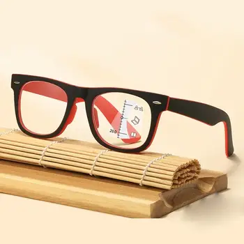 ZENOTTIC(M碼)時尚貓眼漸進多焦點眼鏡 手工醋酸纖維近視鏡鏡片 女士 10 最佳銷售 多焦點 - №7