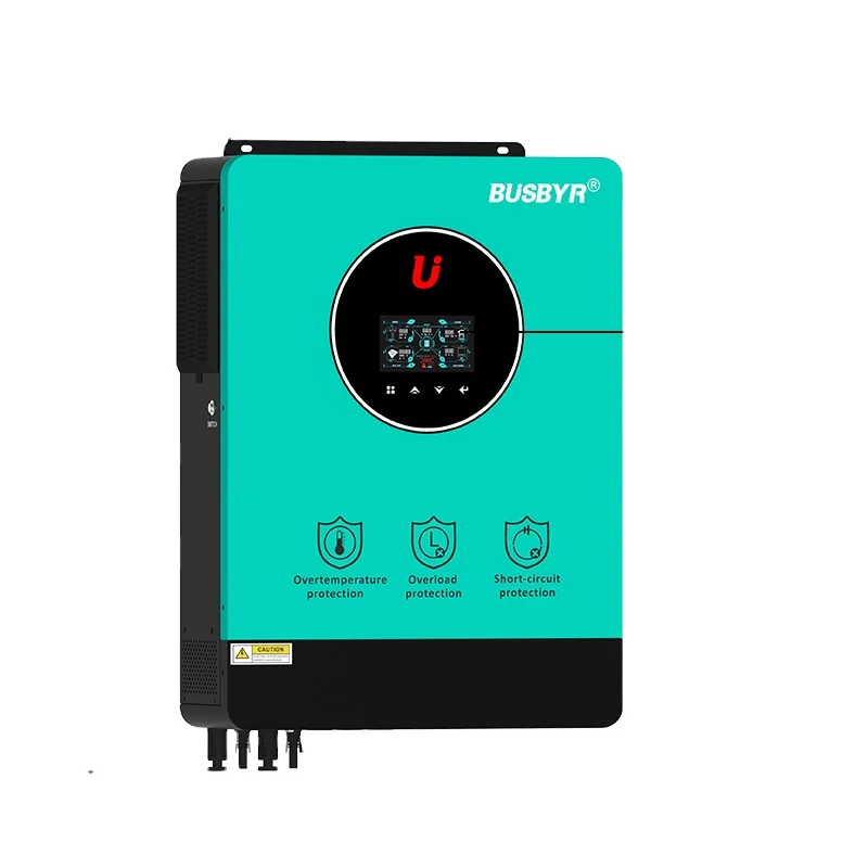 New Product Hybrid Solar Inverter 6.2KW 10.2KW 48V 220V Solar Inverter Built-in 120A MPPT Hybrid Solar Inverter