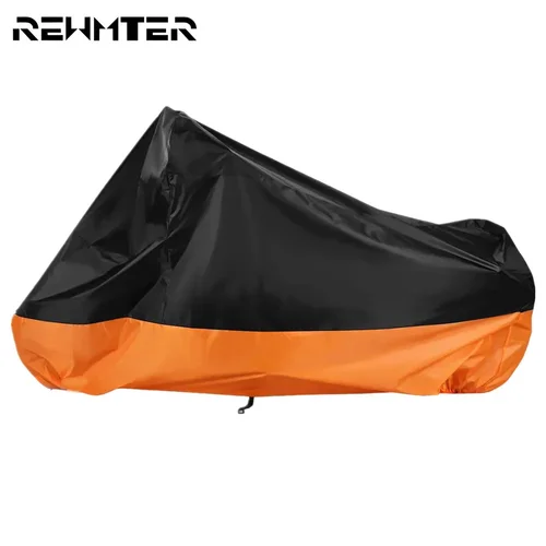 Cubierta de motocicleta Protector Uv para exteriores Scooter cubierta de lluvia motores lluvia polvo M L XL XXL XXXL para Harley Touring Sportster Dyna