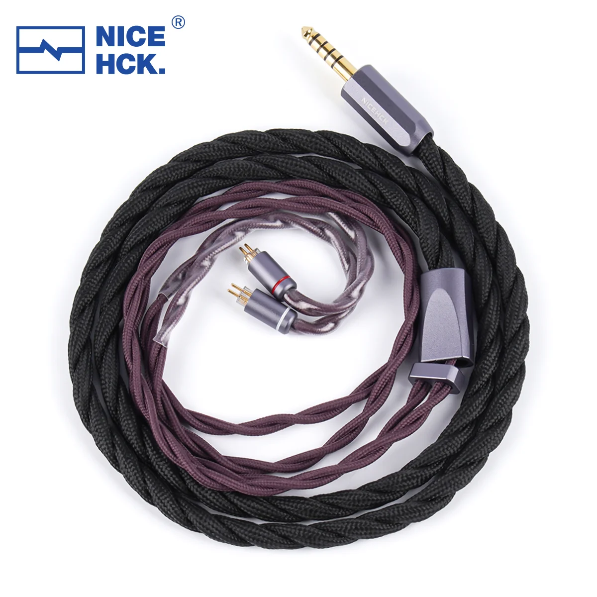 NICEHCK DragonScale 2 HiFi IEM Replace Cable Silver-palladium Alloy MMCX/2Pin/N5005 for EA1000 Quintet HIMALAYA NOVA Performer5
