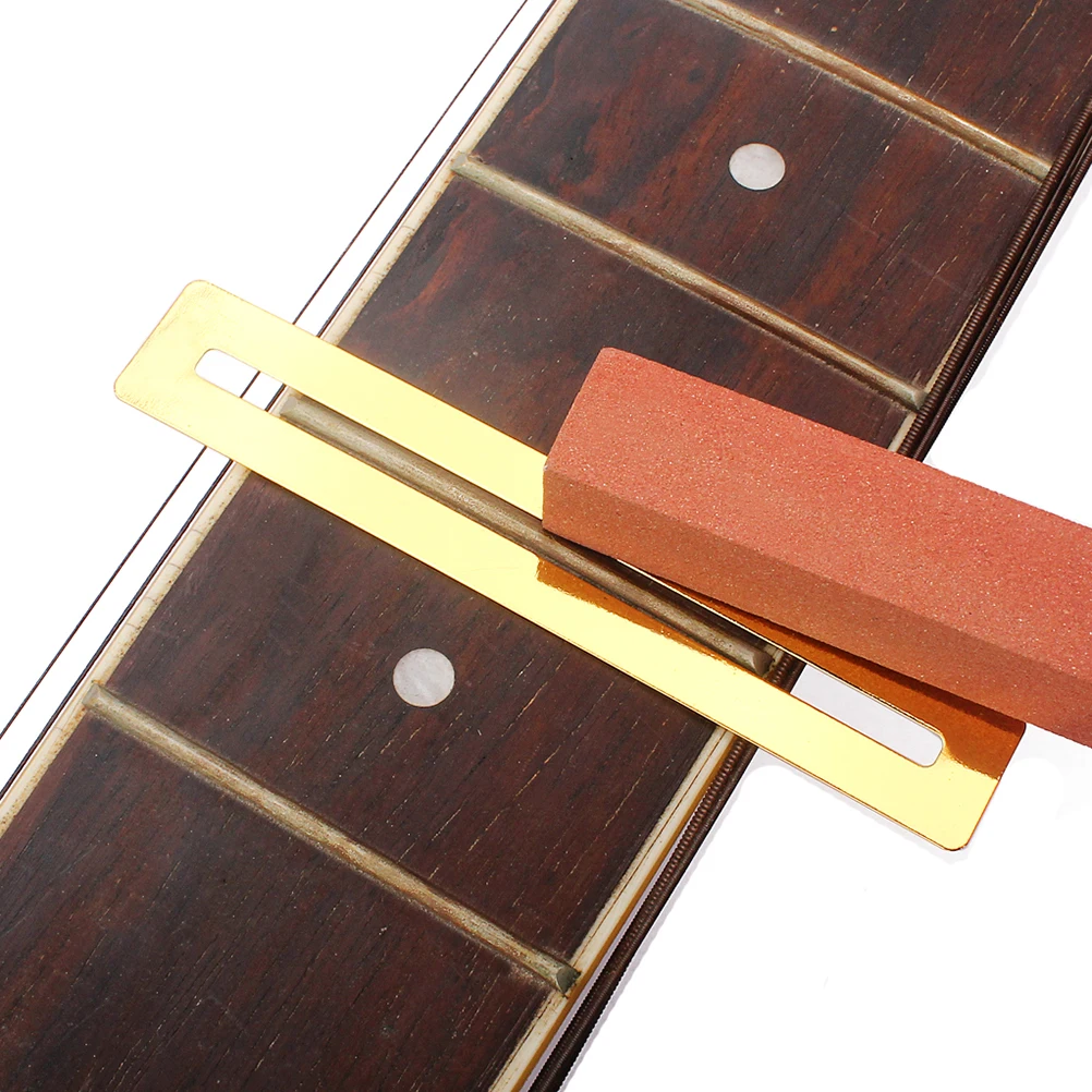 

2 Pcs Fret Metal Gaskets Protector Luthier Tool Guitar Bass Mandolin Ukulele Hard Flexible Fretboard Guards