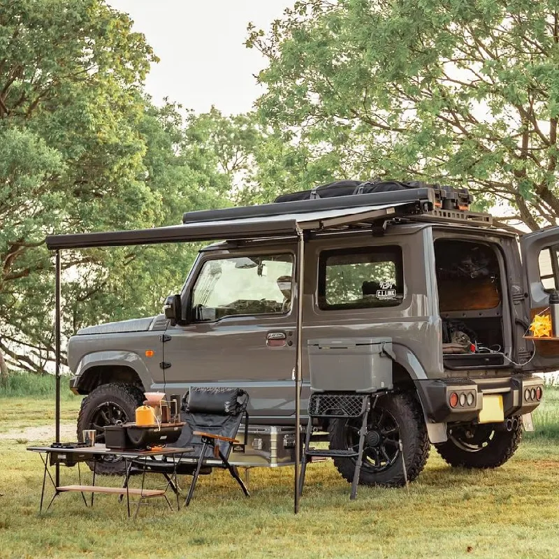 12v Motor RV Waterproof  2.5m Extension Width Vehicle Motorized RV Awning for Motorhome