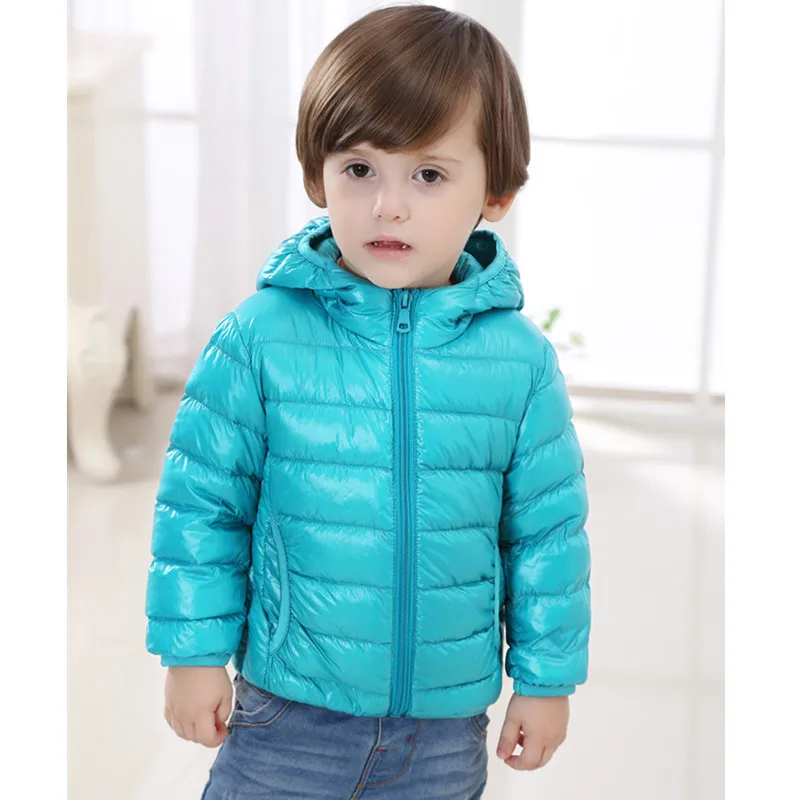 Kinderen Donsjacks 2023 Nieuwe Witte Eend Dons Capuchon Kids Winterjassen Voor Jongens Meisjes Ultralichte Draagbare Winter Puffer Jas