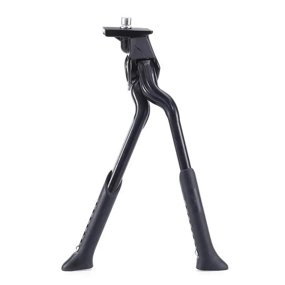 Bicycle Stand Bike Stand Adjustable Bicycle Two-legged Stand for Mountain Bikes Easy Installation Non-slip Footrest Universal