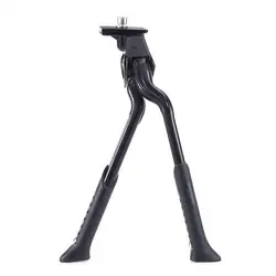 Bicycle Stand Bike Stand Adjustable Bicycle Two-legged Stand for Mountain Bikes Easy Installation Non-slip Footrest Universal