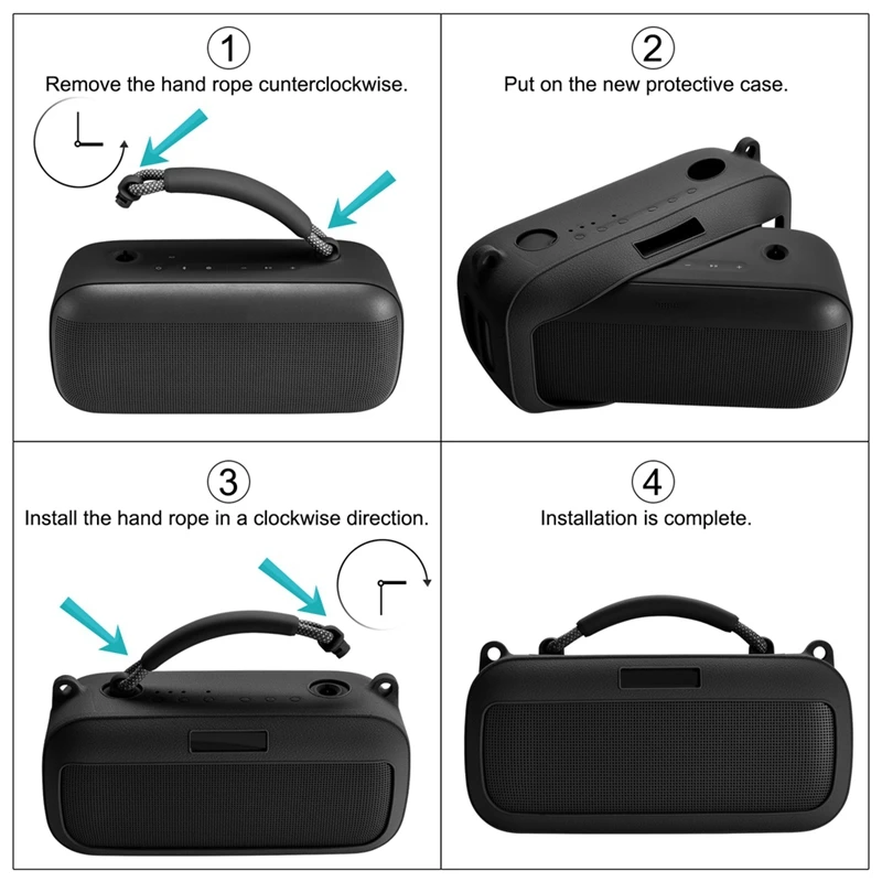 シリコンハンドルカバー,bluetooth,soundlink max,ポータブルスピーカー