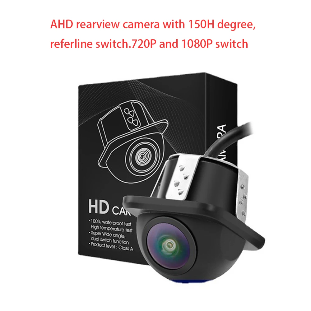 

1080*720P Car Camera Fisheye Lens HD Starlight Night Vision Rear View Camera with Reference Line Switchable