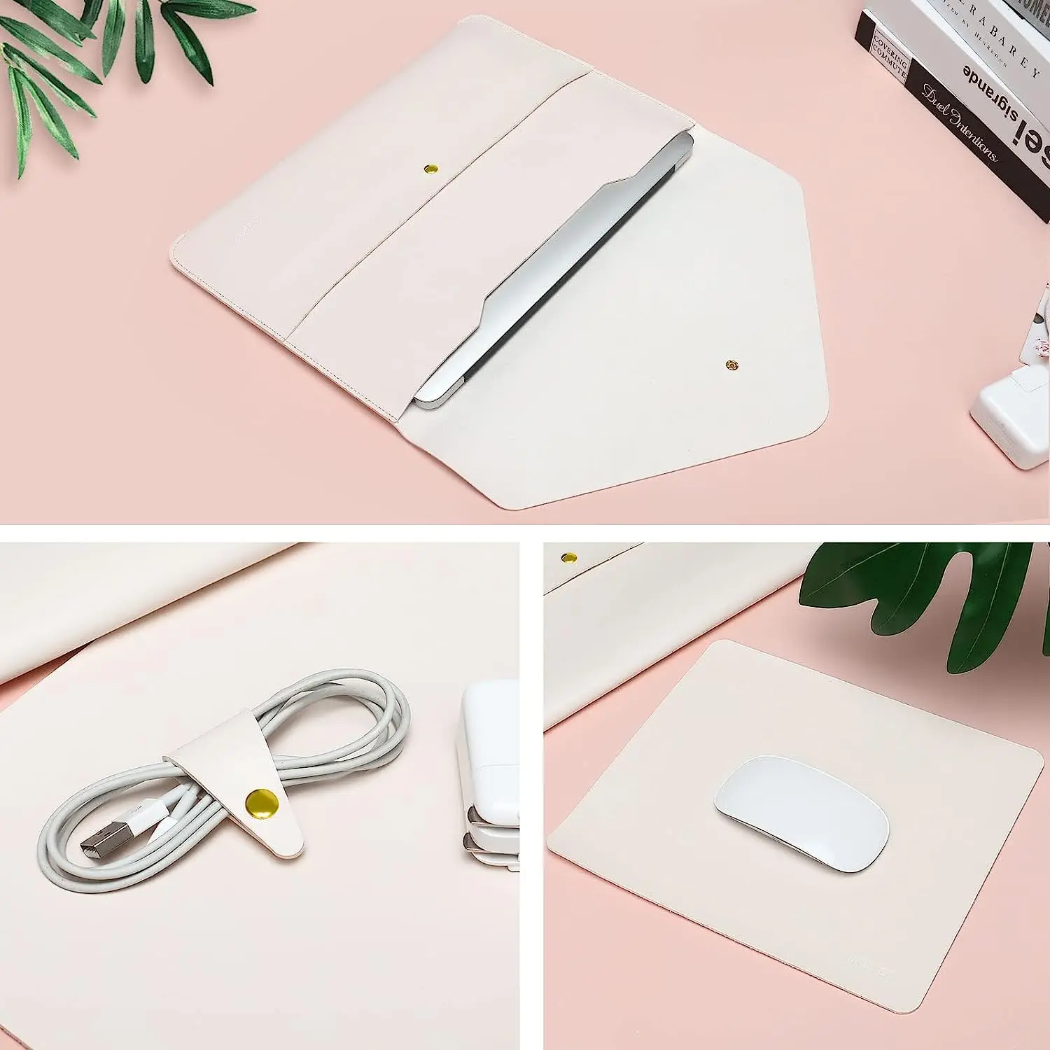 Capa para laptop para MacBook Pro, 14 polegadas, M3, A2918, A2992, A2779, M2, A2442, M1, HP, Dell, Capa para Notebook com Mouse Pad, 2024