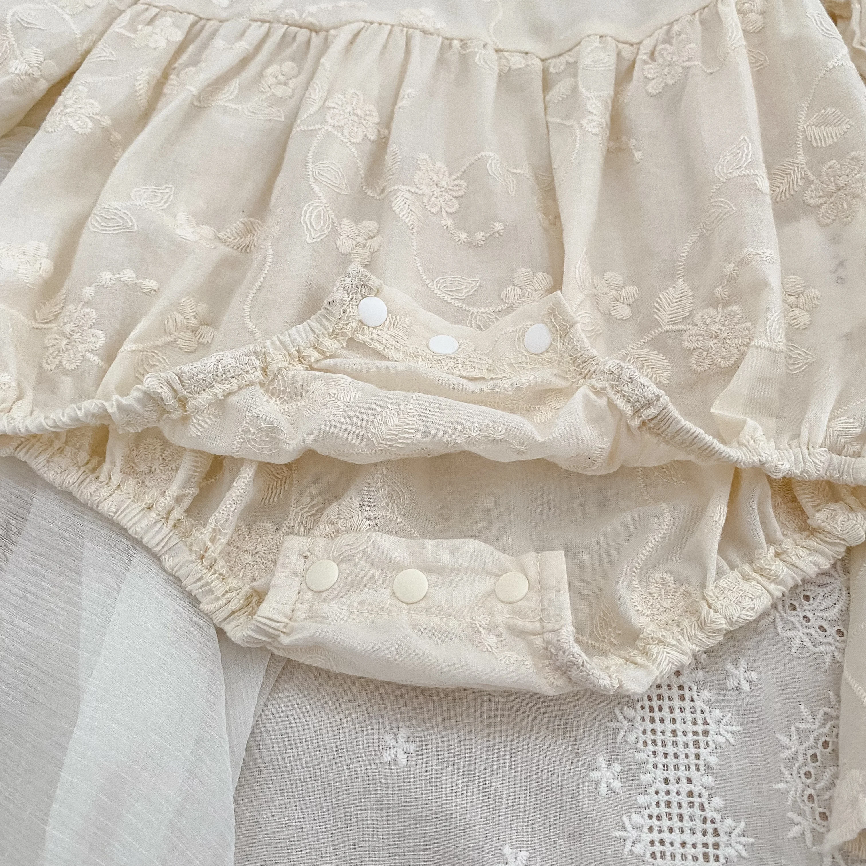 Neue Herbst 0-6Yrs Schwester Kleid Mädchen Party Kleid Baby Mädchen Stickerei Strampler Schwester Geburtstag Party Baumwolle Kinder Prinzessin Kleider – Detail 6