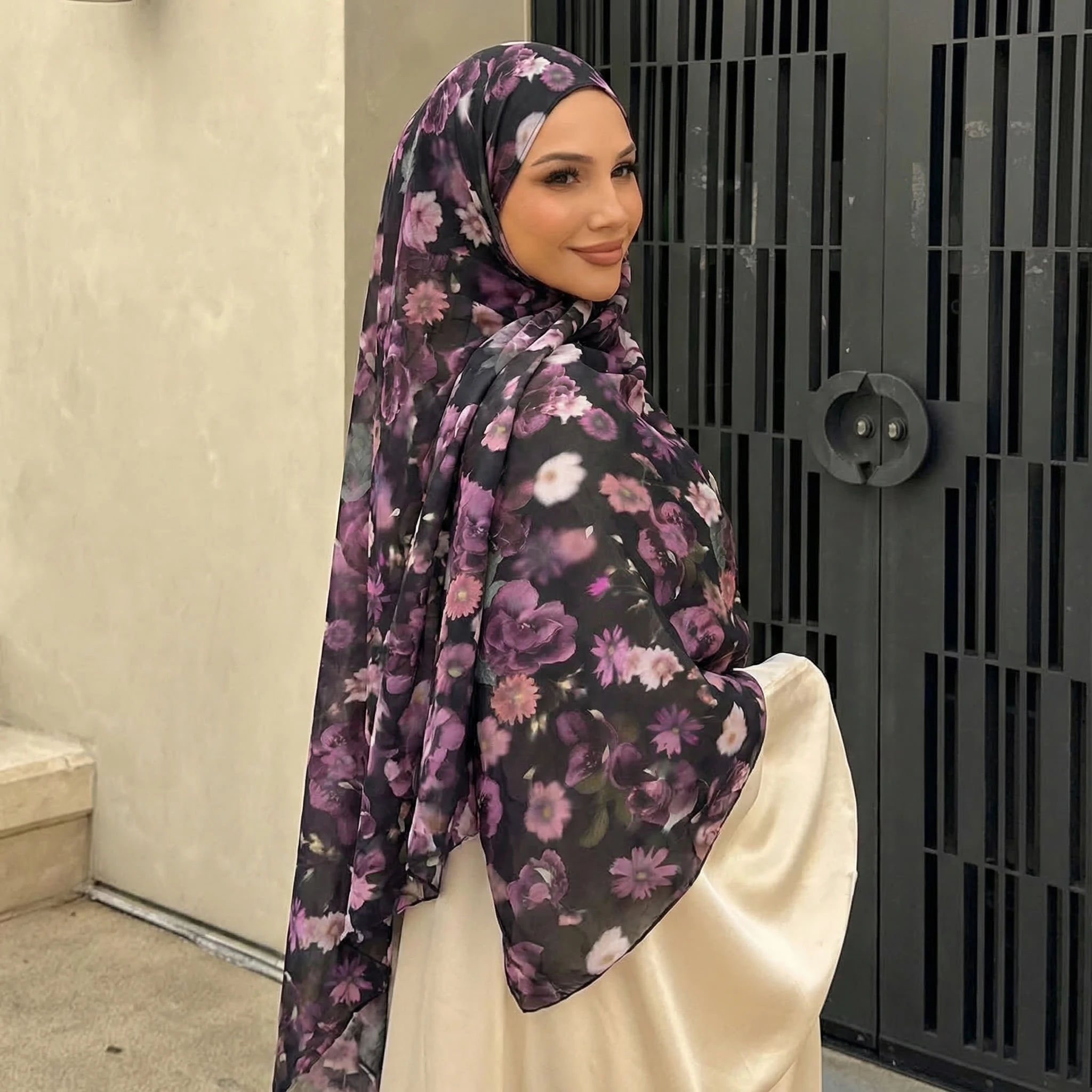 2026 Muslim Jersey Hijab Scarf printing Shawls Headscarf Foulard Femme Musulman Islam Arab Wrap Head Turban For Women Scarves