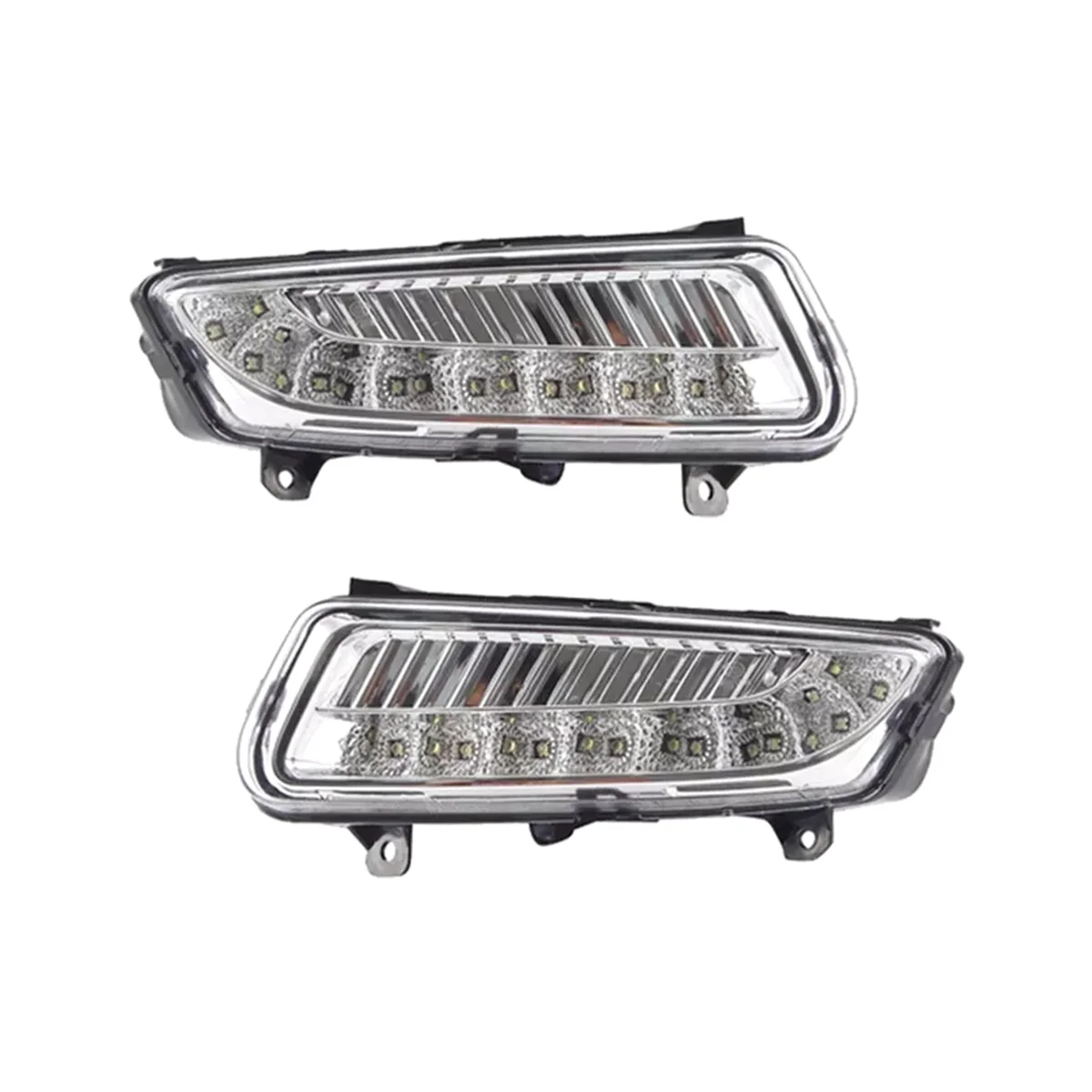 

Car Front LED Fog Light Driving Lamp for VW Polo 6R Hatchback 2009-2013 Right&Left 6R0941699 6R0941700