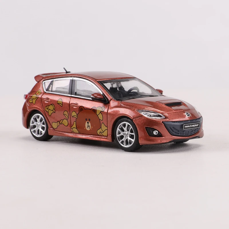 GCD 1/64 MAZDA 3 MPS Alloy Model Car