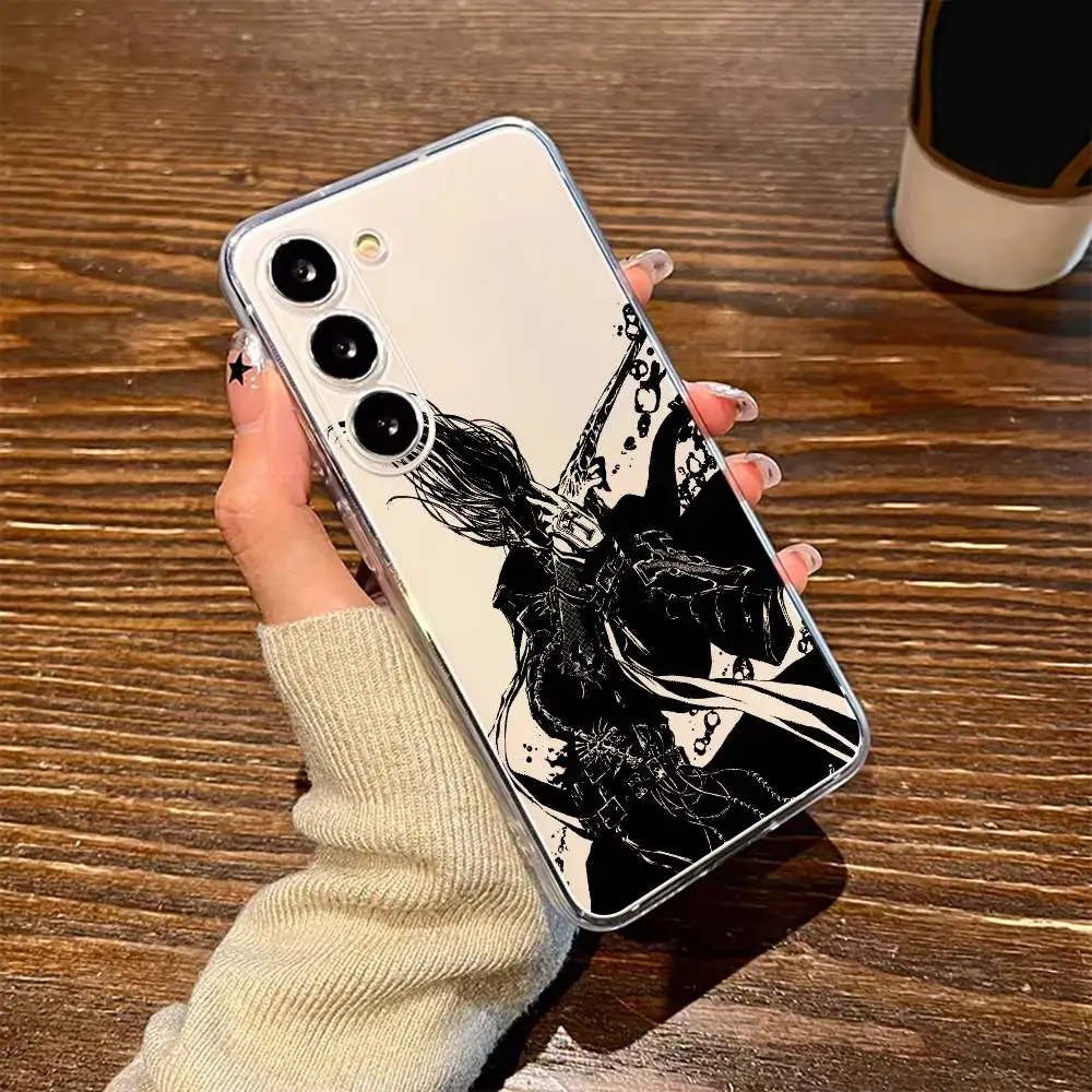 

Trinity Blood M-Manga For Samsung A10 A12 A31 A40 A70 Transparent Cover Phone Case