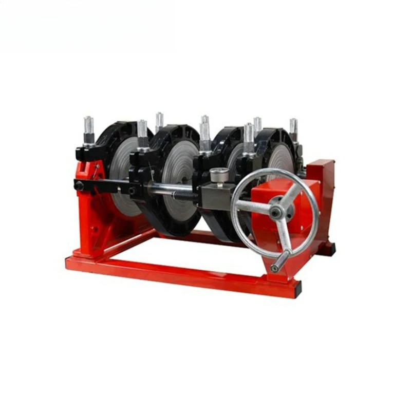 40Mm 160mm plastic pipe manual HDPE pipe butt welding machine