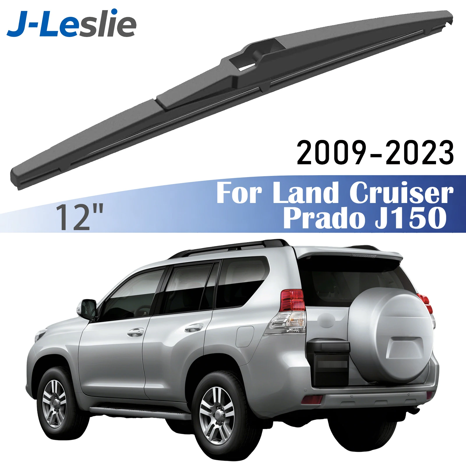 

12-дюймовая задняя щетка стеклоочистителя для Toyota Land Cruiser Prado J150 2009-2023, дворник лобового стекла, щетки мытья окон, автомобильные удаления дождя задний заднего дворников стеклоомывателя дворники стекла