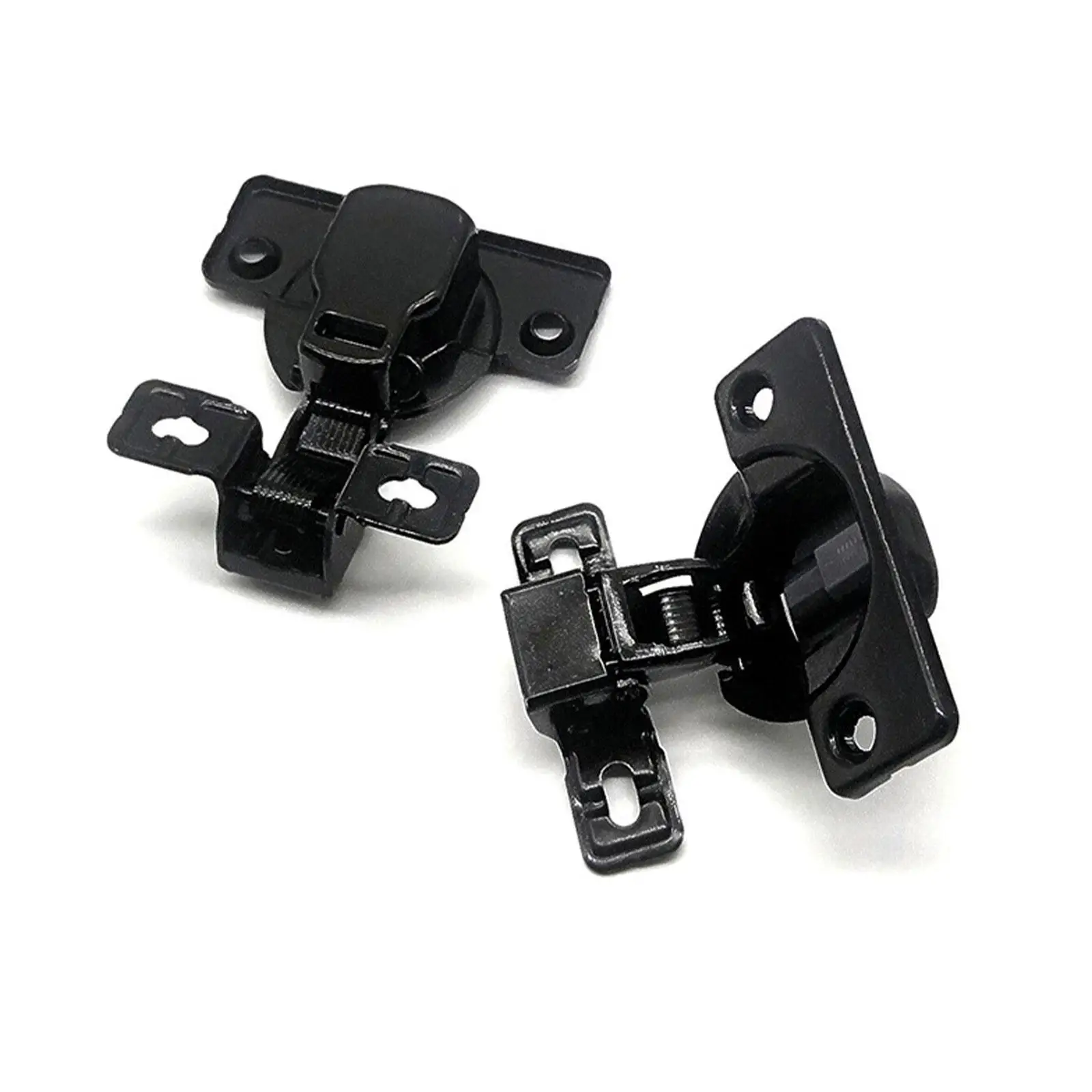 4Pcs Self Closing Door Hinges, Accessories, Replacement, Carbon Steel, Heavy Duty Soft Closing Kitchen Cabinet Hinges Concealed