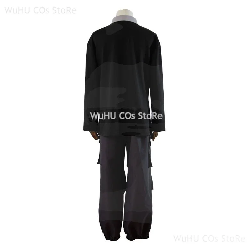 

COSda@Gavv Cosplay Costume Masked Rider Eternal Cosplay Bitter Mantle Top Pant Black Daily Suit Men Halloween Party RoleplayCOSd