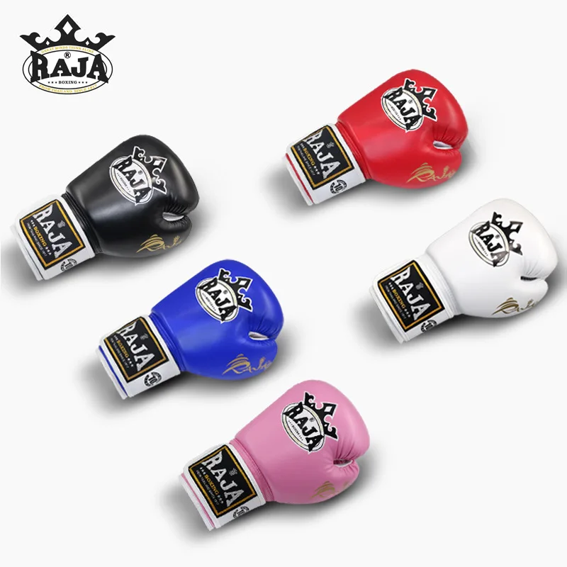 Raja brand fighting Sanda boxing gloves mixed martial arts muay thai training competition gloves 8 1012oz