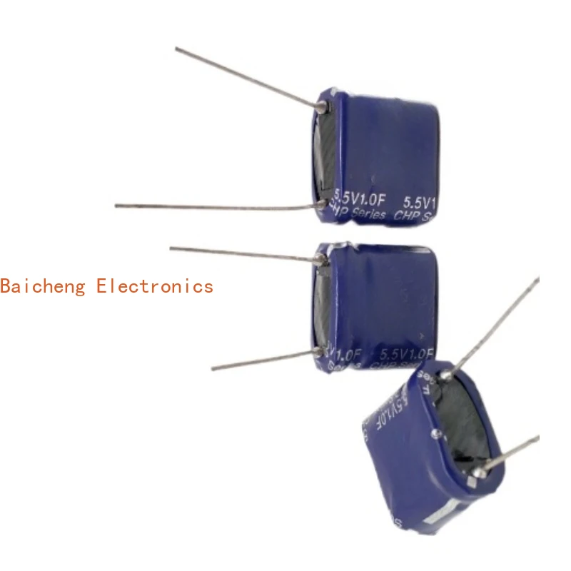 Condensatore combinato 10PCS 5.5V1.0F Condensatore Farad 17 * 8 * 21 5.5V 1F