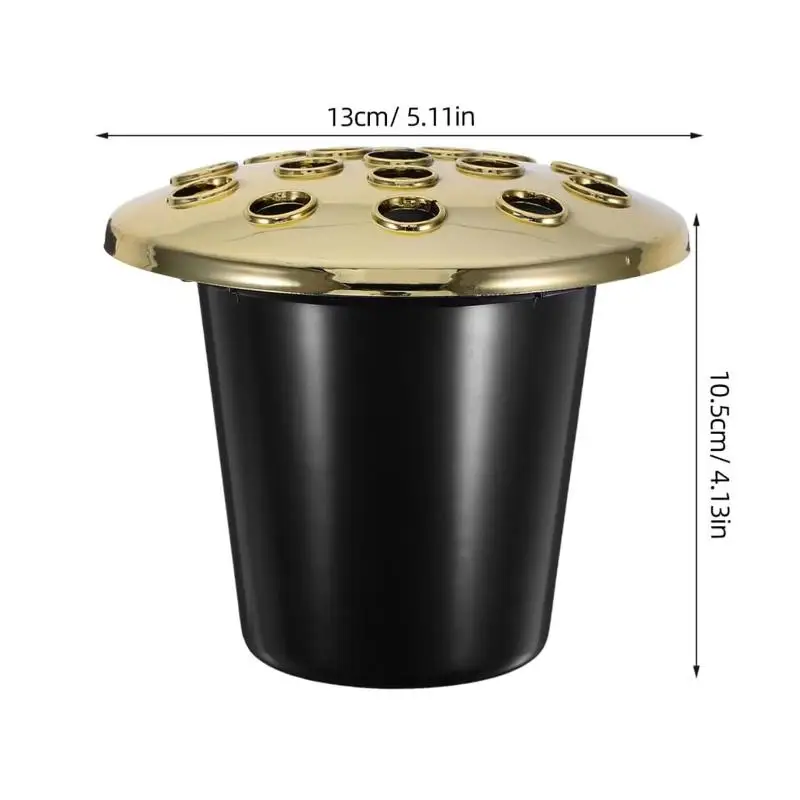 2Pcs Memorial Cemetery Flower Vases Sturdy Graveyard Flower Pots for Tombstone Grave Decoration Sympathy Present