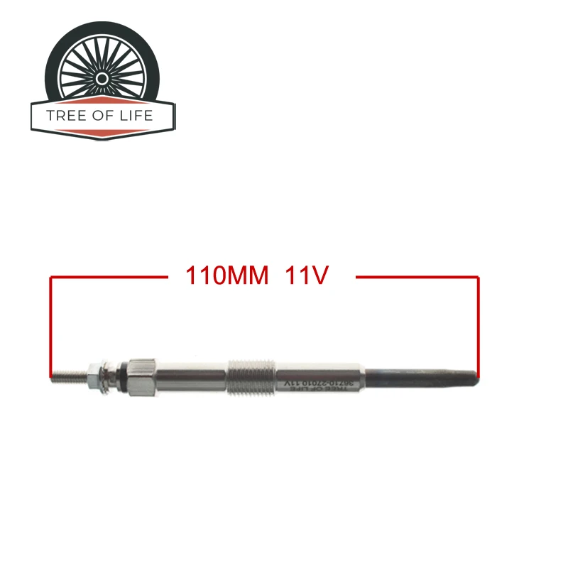 4X Glow Plugs 11V 3671027010 For Hyundai Matrix FC Getz TB Accent II/III 1.5 CRDi 2001-2010 36710-27010 36710-27200 36710 27000