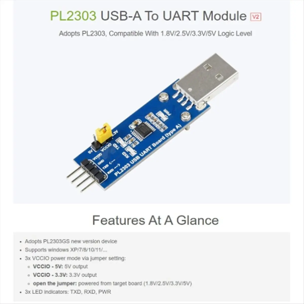 PL2303GS Uart To Us… - image