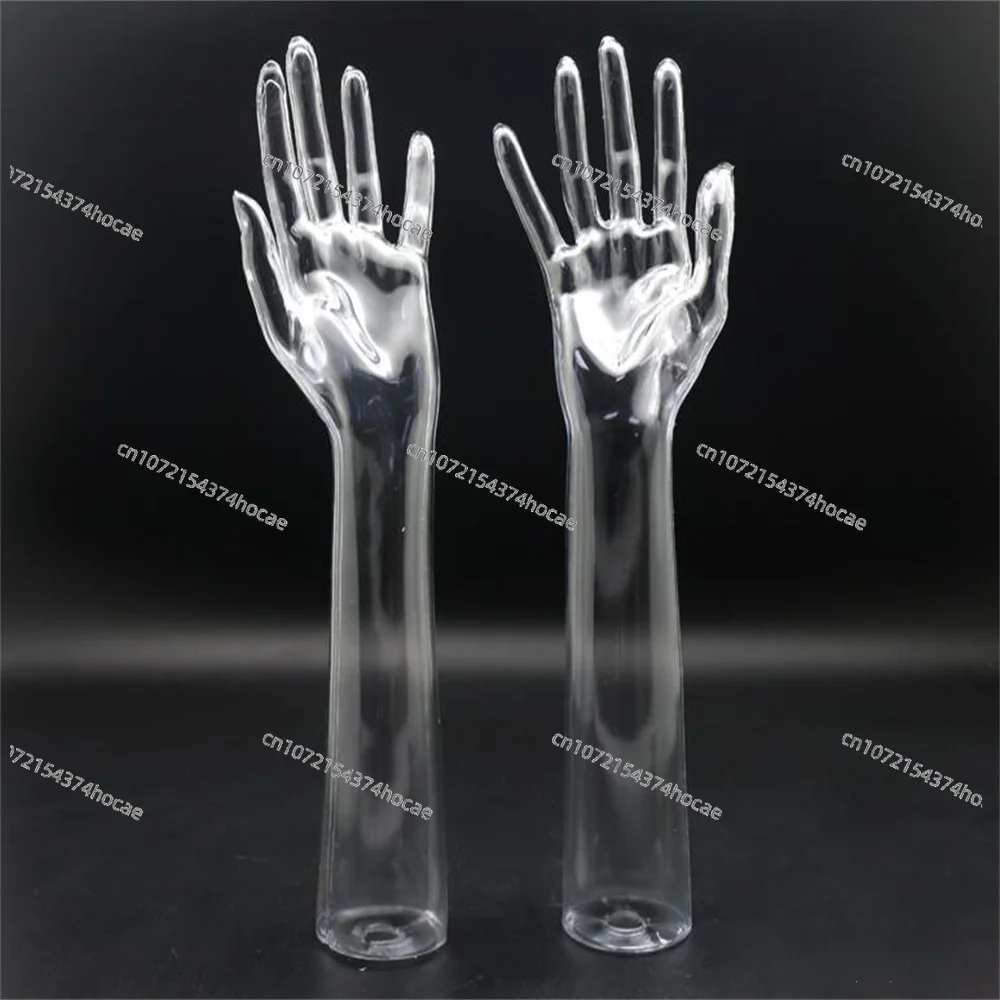 

1 шт., ручной манекен, прозрачный вырез, дисплей, ювелирная ручная модель M00666