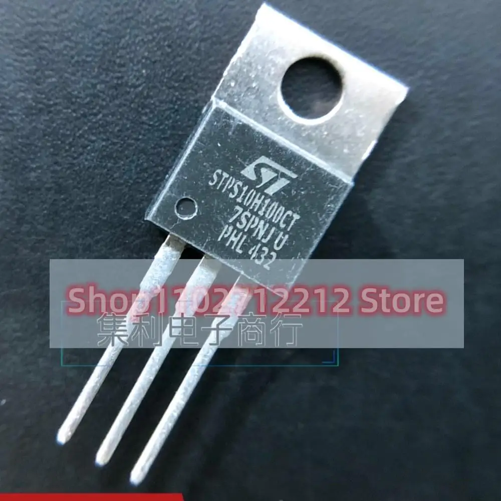 5PCS-10PCS  STPS10H100CT  TO-220  10A 100V Imported NEW Original  Best Quality