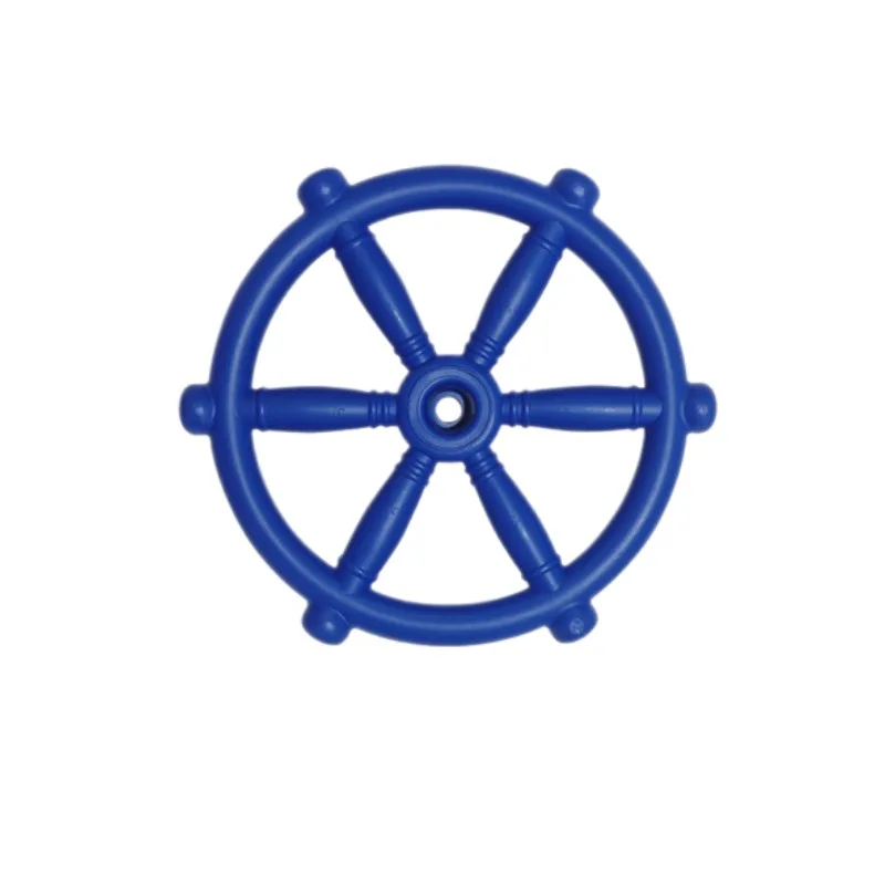 

Steering Wheel Toy Swing Playground Play Game Entertainment Activity for Kids Children - Blue Color