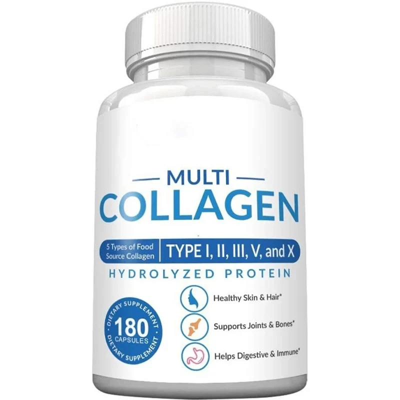 

1 bottle of collagen supplement whitening pills for brightening and skin brightening collagen tablets, improving hair and skin