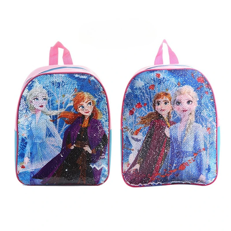 

New Disney cartoon frozen New Kids Backpack Schoolbag Girls Boys Cute Shoulder Bag