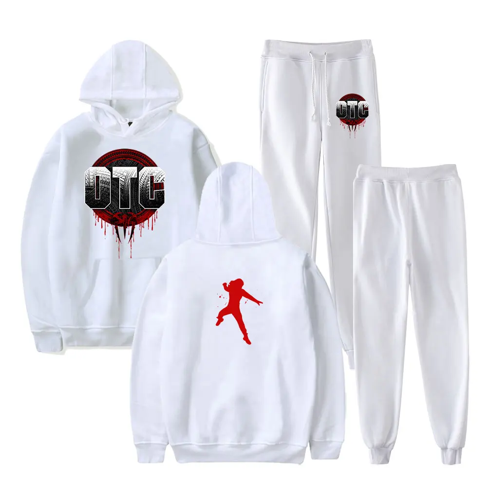 

Roman Reigns Hoodies Jogger Pants Two Piece Set Sweatshirts+Sweatpants Women Men's Set