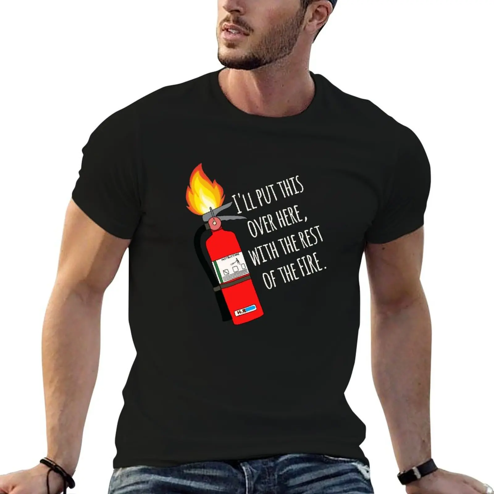 I'll put this overhere, with the rest of the fire T-Shirt Utility Casual Work T-Shirt