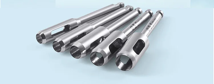 5-teiliges AZDENT Zahnimplantat-Gewebeschneider-Set, Gingivaler Ring-Schneider, Resektionsbohrer-Set aus Edelstahl, Zahnärztliches Chirurgie-Instrument – Detail 2