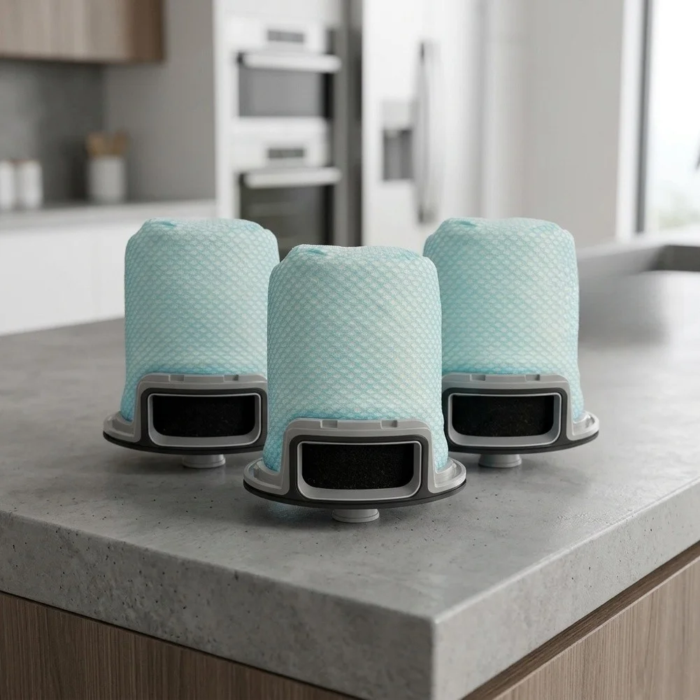 HEPA Filtration System Robot Vacuum Filter Composite Filter Fabric Precise Compartment Fit Steady Airflow Design