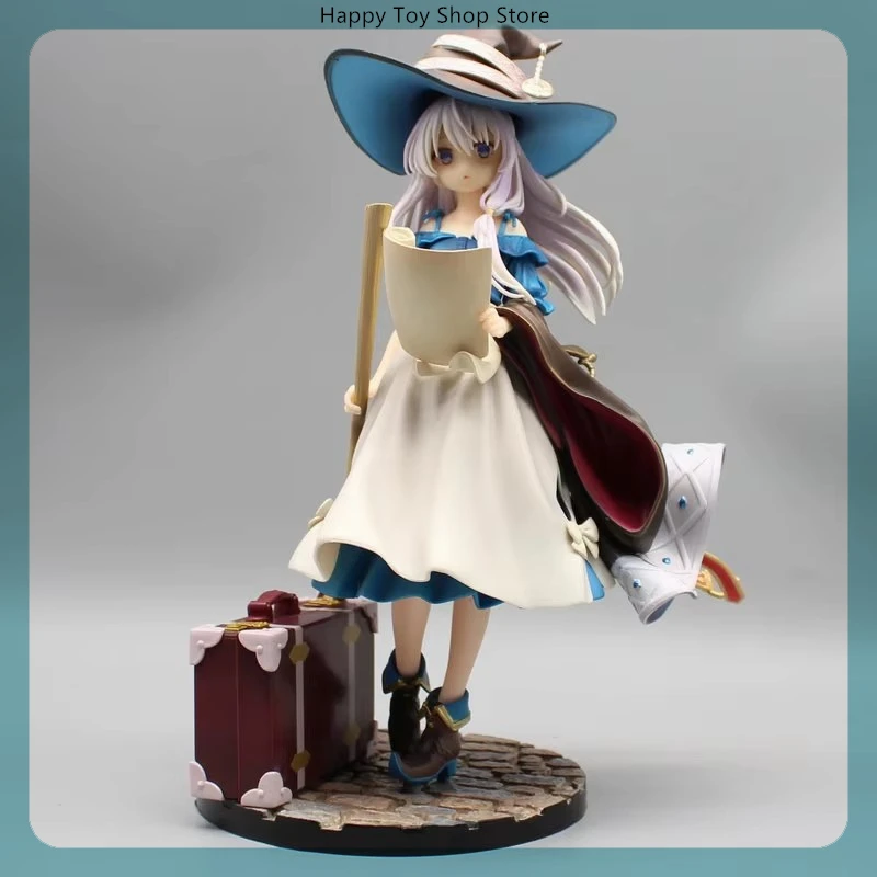 25cm Elaina Anime Figure Wandering Witch The Journey Of Elaina Action Figure Beautiful Girl Figurine Collection Model Toy Gift