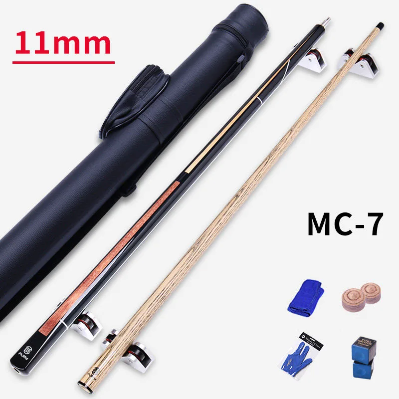 

New Billiards FUPY Snooker Cue 11mmTip 1/2 Split Cue 145cm Two Styles To Choose With Snooker Case Set