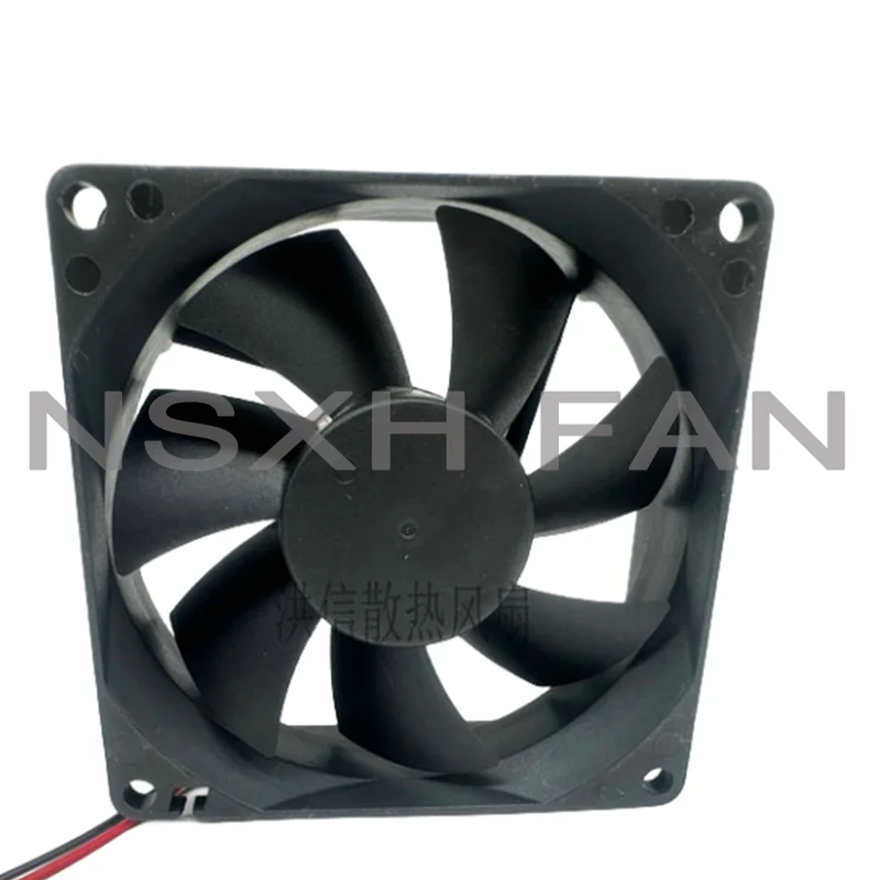 Cpu ventilador de refrigeração jf0825h1u-r, 0.37a, 8025, 80x80x25mm, novo