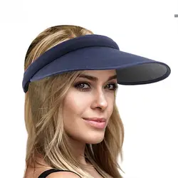 Viseiras De Sol Para Mulheres Algodão Moda Chapéus Para Mulheres Outdoor Sport Visor Mulheres chapéus